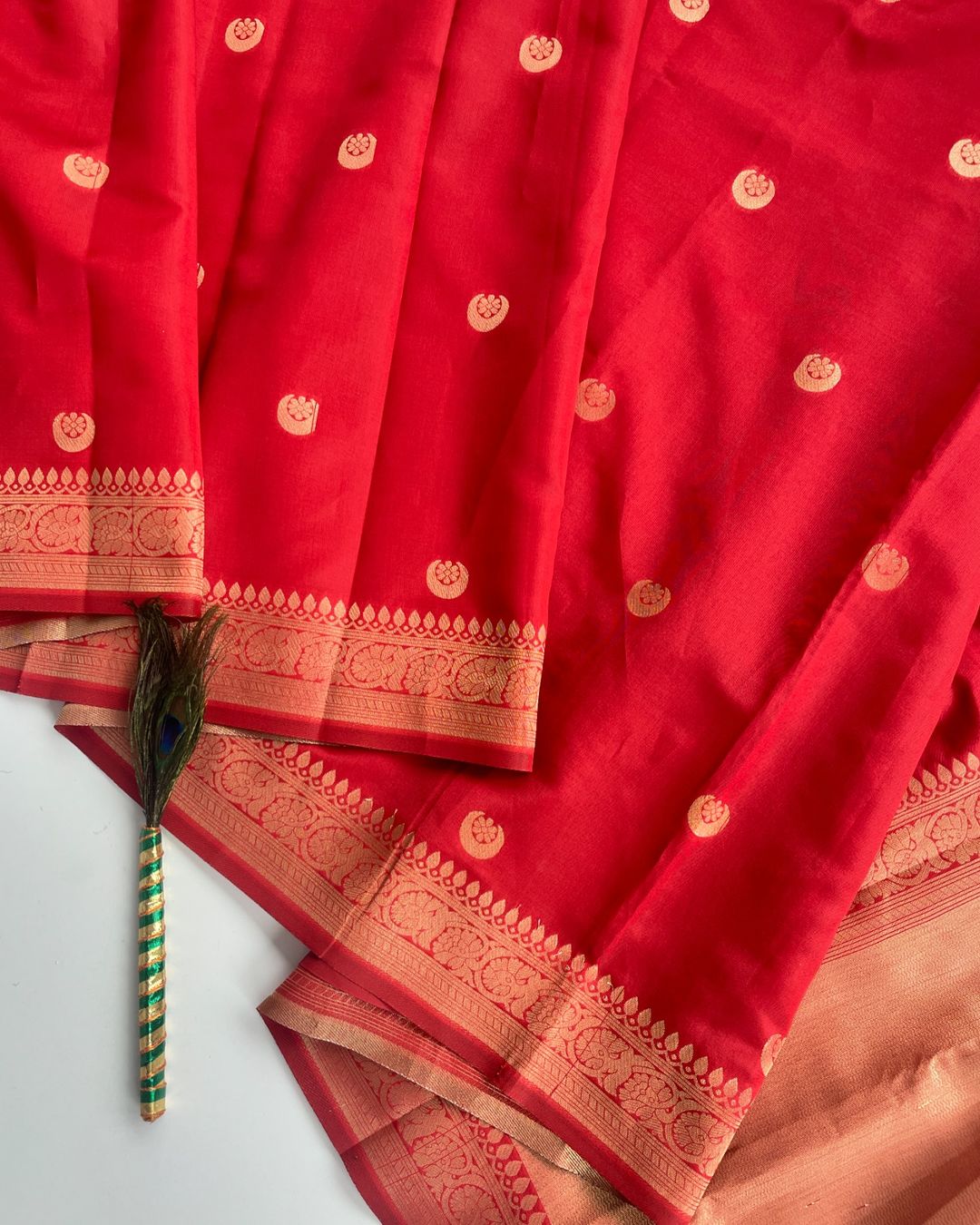 BOLLYWOOD SUPER HIT SONAKSHI SHINHA WOVEN ZARI BANARASI SILK SAREE
