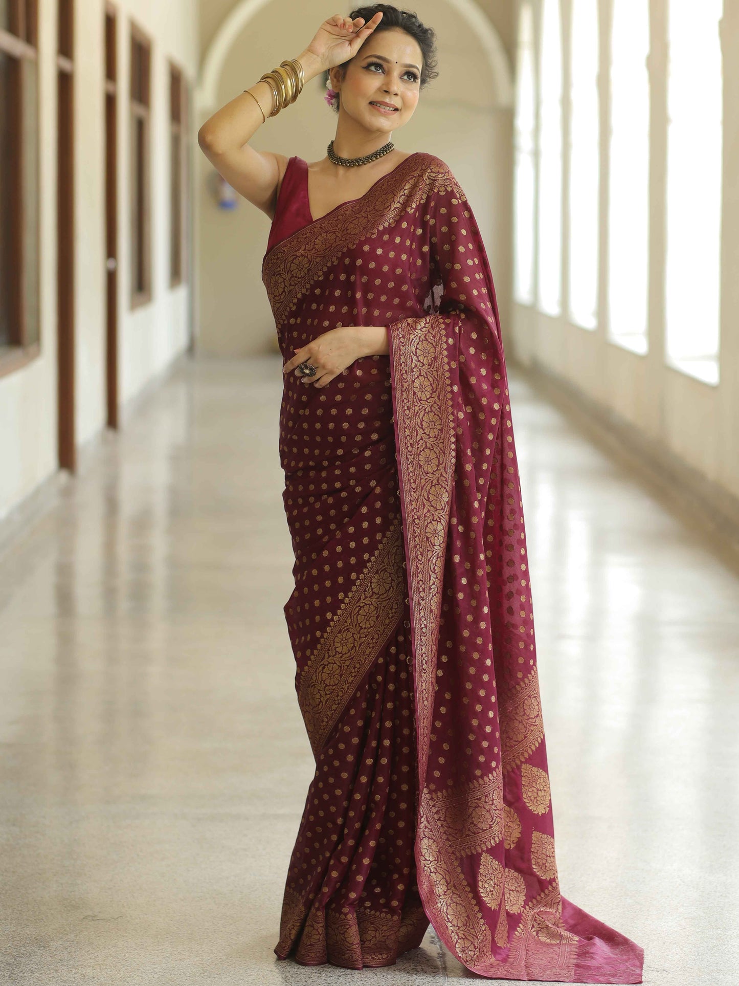 Pure Soft Semi Silk Saree With Attractive Blouse Piece