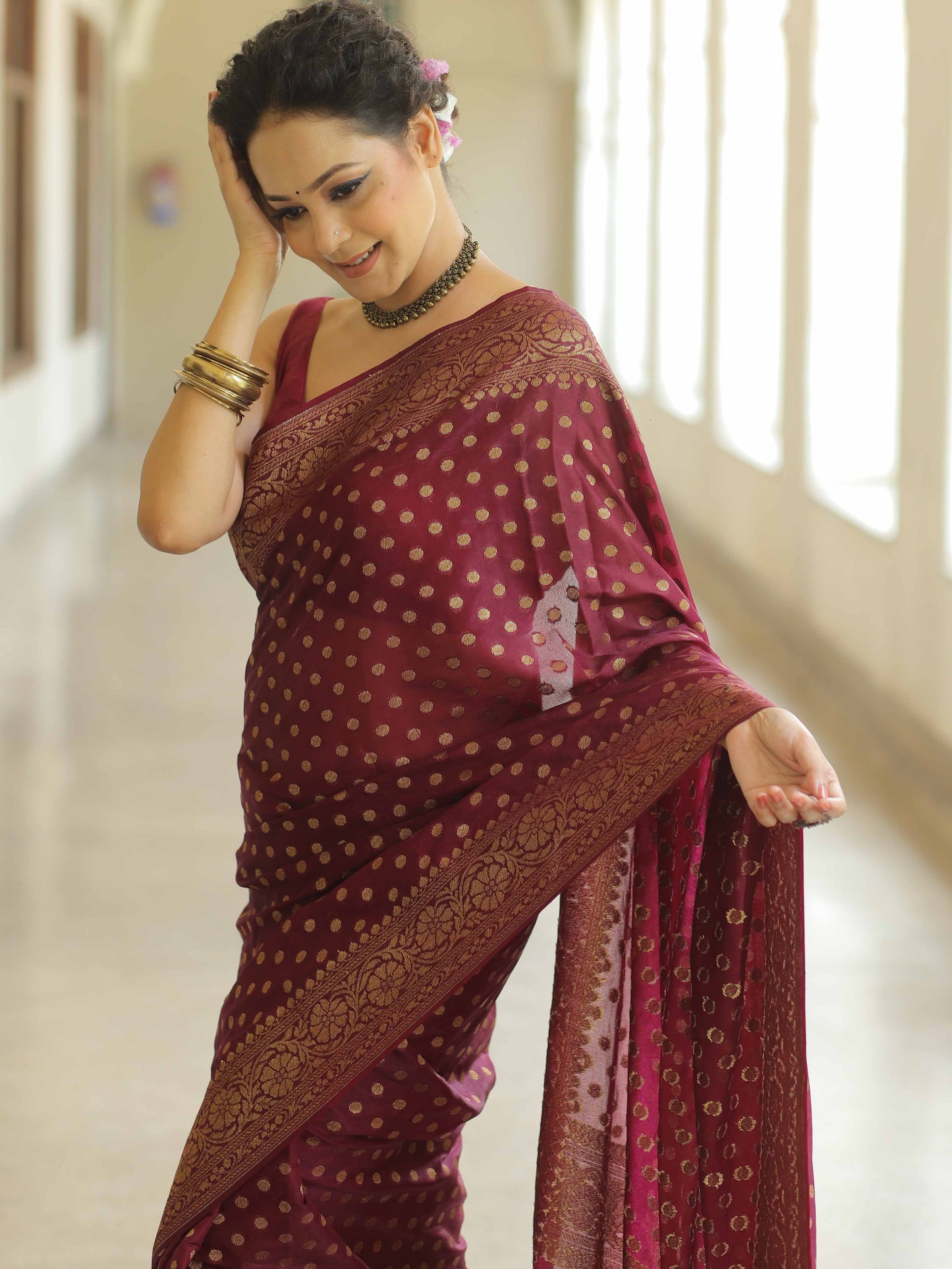 Pure Soft Semi Silk Saree With Attractive Blouse Piece