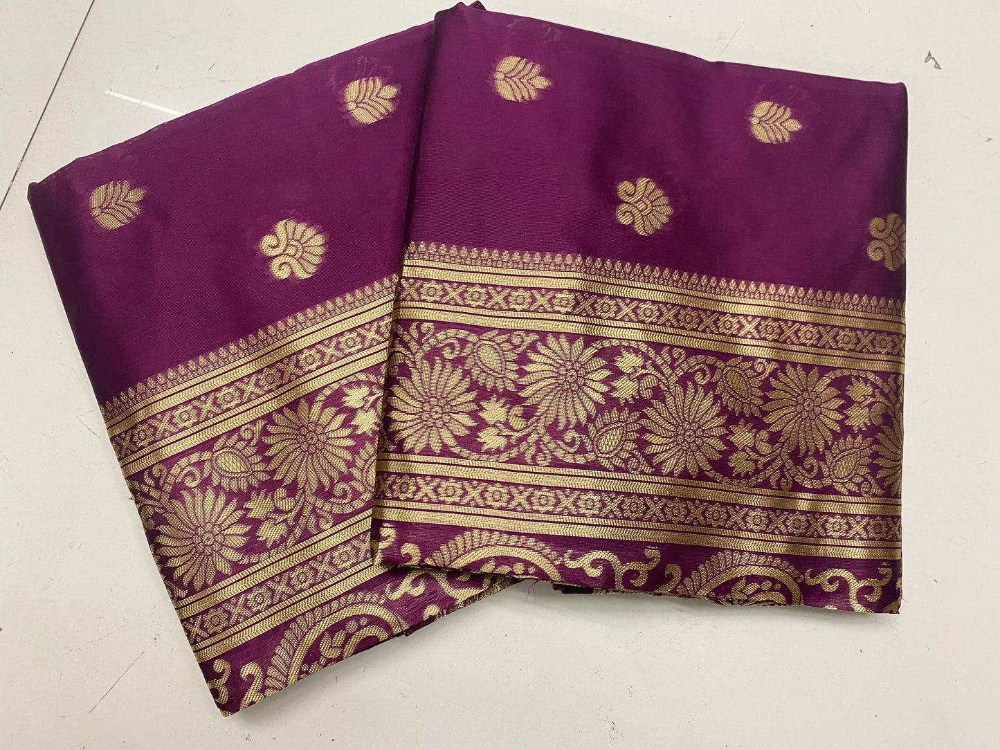 Wine Pure Soft Silk Saree With Engrossing Blouse Piece