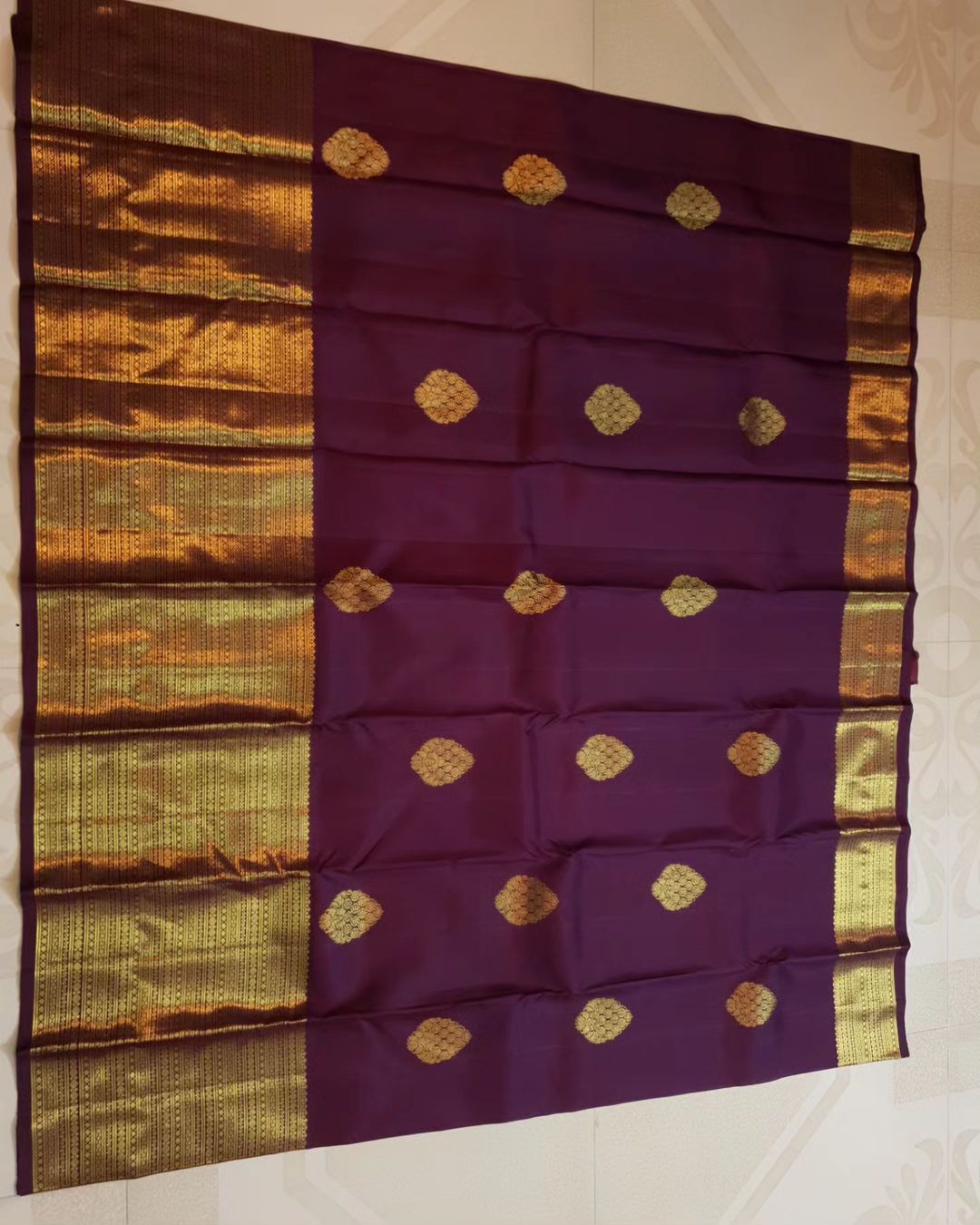 Wine Pure Soft Silk Saree With Engrossing Blouse Piece